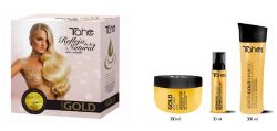 Botanic Gold домашний набор шампунь + маска + Keratin gold (300 + 300 +30мл) TAHE