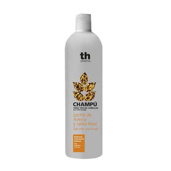Шампунь для волос с экстрактом с экстрактом овсяного молока и королевской (1000 мл) TH Pharma