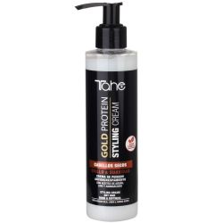 Крем для расчесывания Protein gold для сухих волос с термозащитой (200 ml) TAHE
